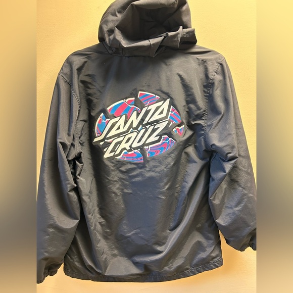 Santa Cruz Skateboards Black Windbreaker - Picture 7 of 9